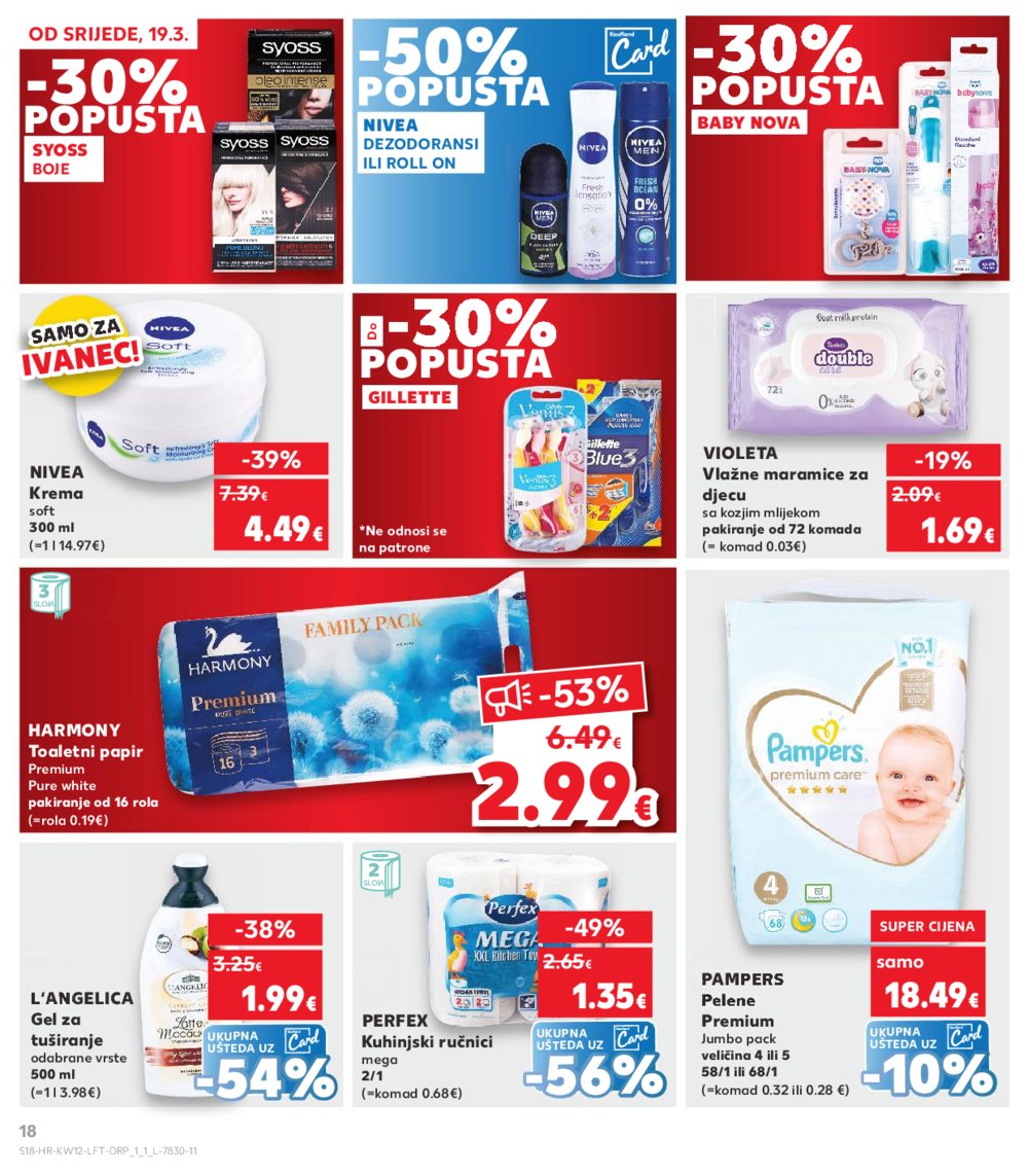 Kaufland katalog Akcija 19.03.-25.03.2025. Ivanec