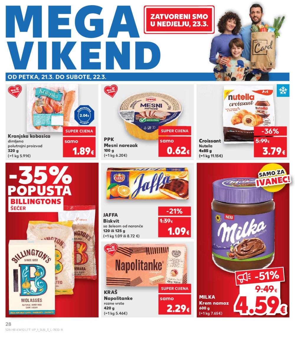 Kaufland katalog Akcija 19.03.-25.03.2025. Ivanec