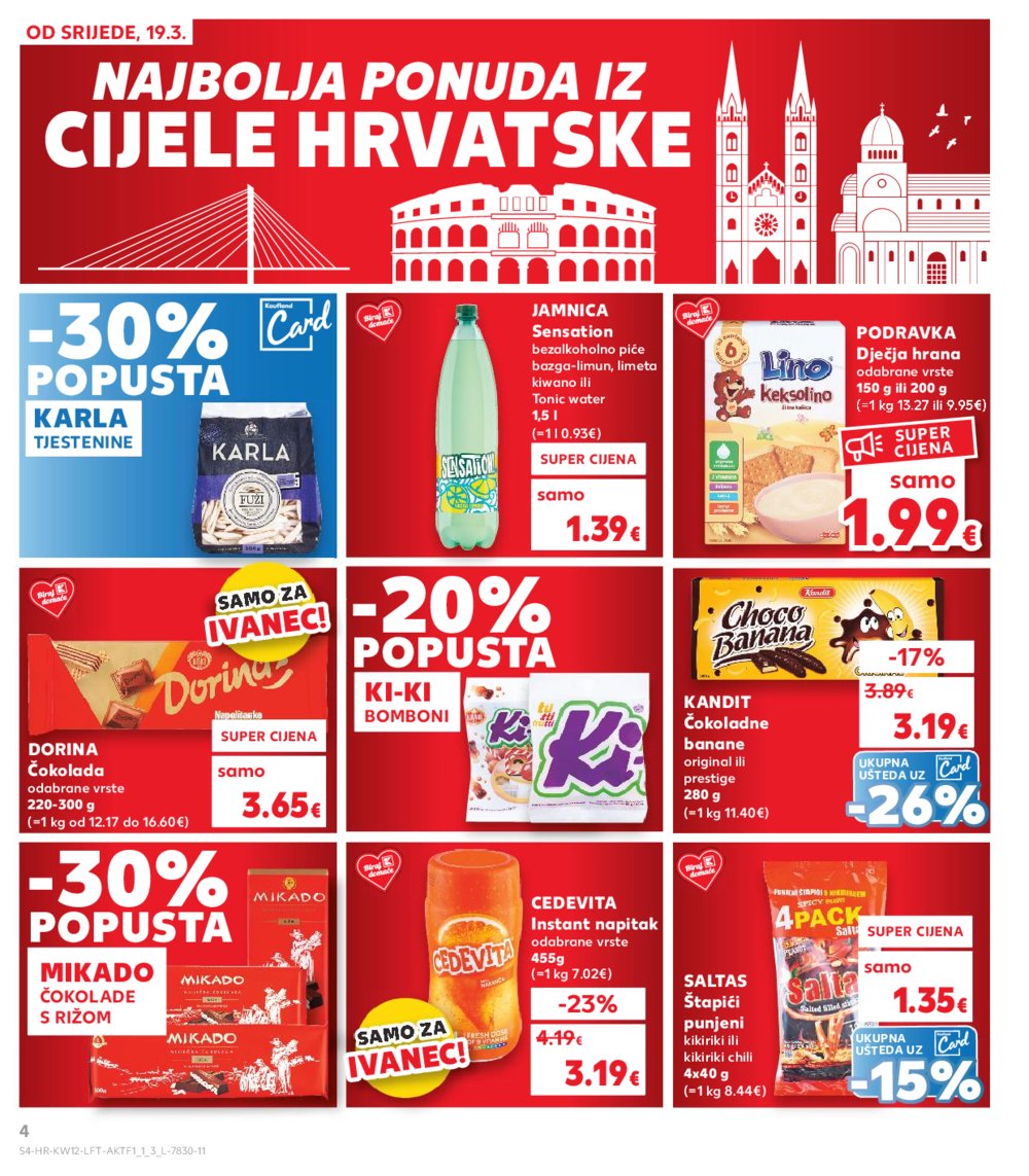 Kaufland katalog Akcija 19.03.-25.03.2025. Ivanec