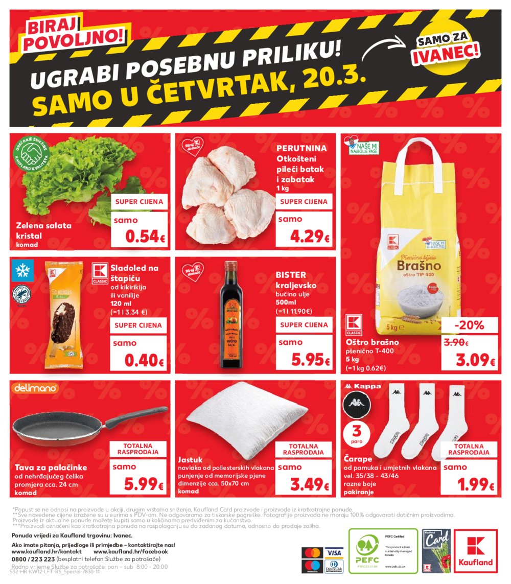 Kaufland katalog Akcija 19.03.-25.03.2025. Ivanec