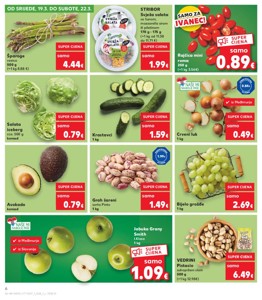 Kaufland katalog Akcija 19.03.-25.03.2025. Ivanec