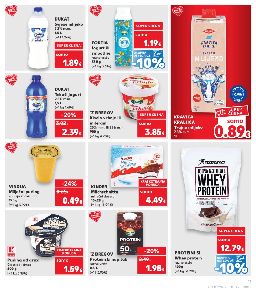 Kaufland katalog Akcija 19.03.-25.03.2025. Odabrane poslovnice