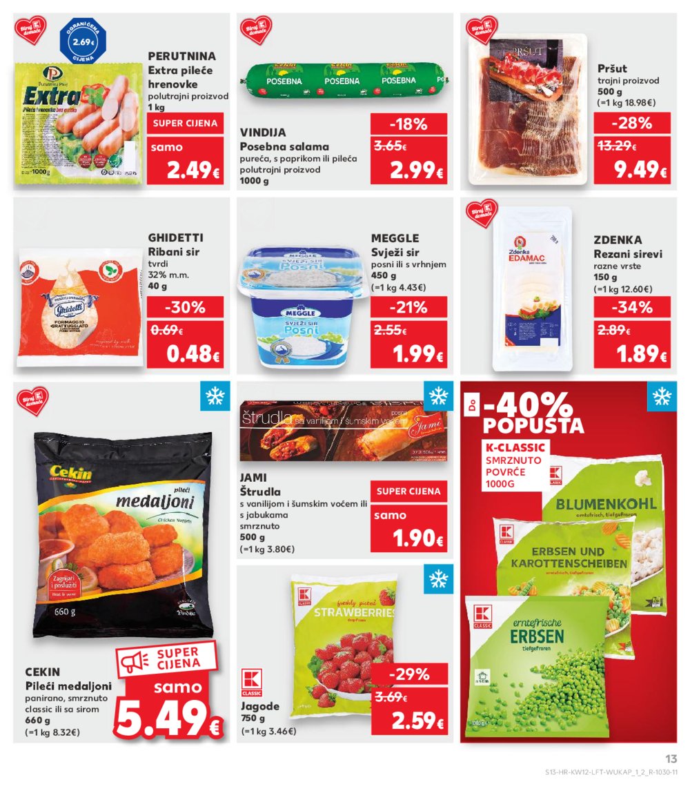 Kaufland katalog Akcija 19.03.-25.03.2025. Odabrane poslovnice