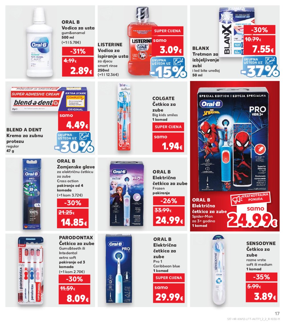 Kaufland katalog Akcija 19.03.-25.03.2025. Odabrane poslovnice