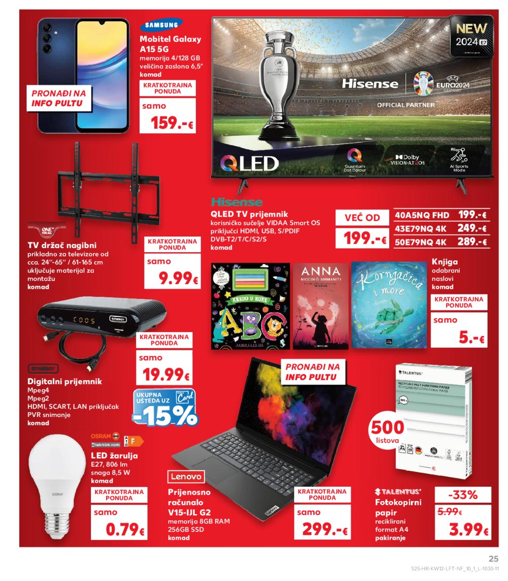 Kaufland katalog Akcija 19.03.-25.03.2025. Odabrane poslovnice