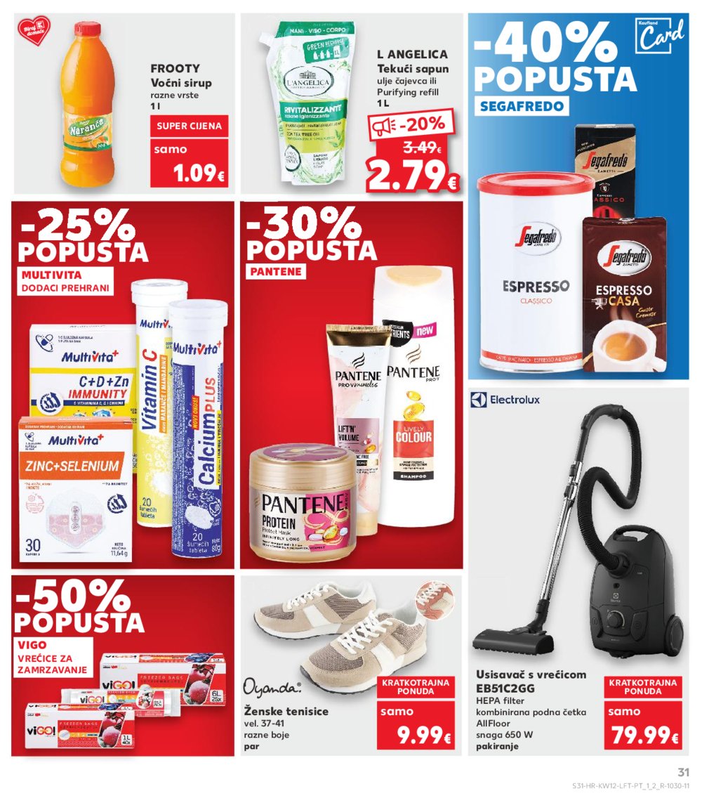 Kaufland katalog Akcija 19.03.-25.03.2025. Odabrane poslovnice