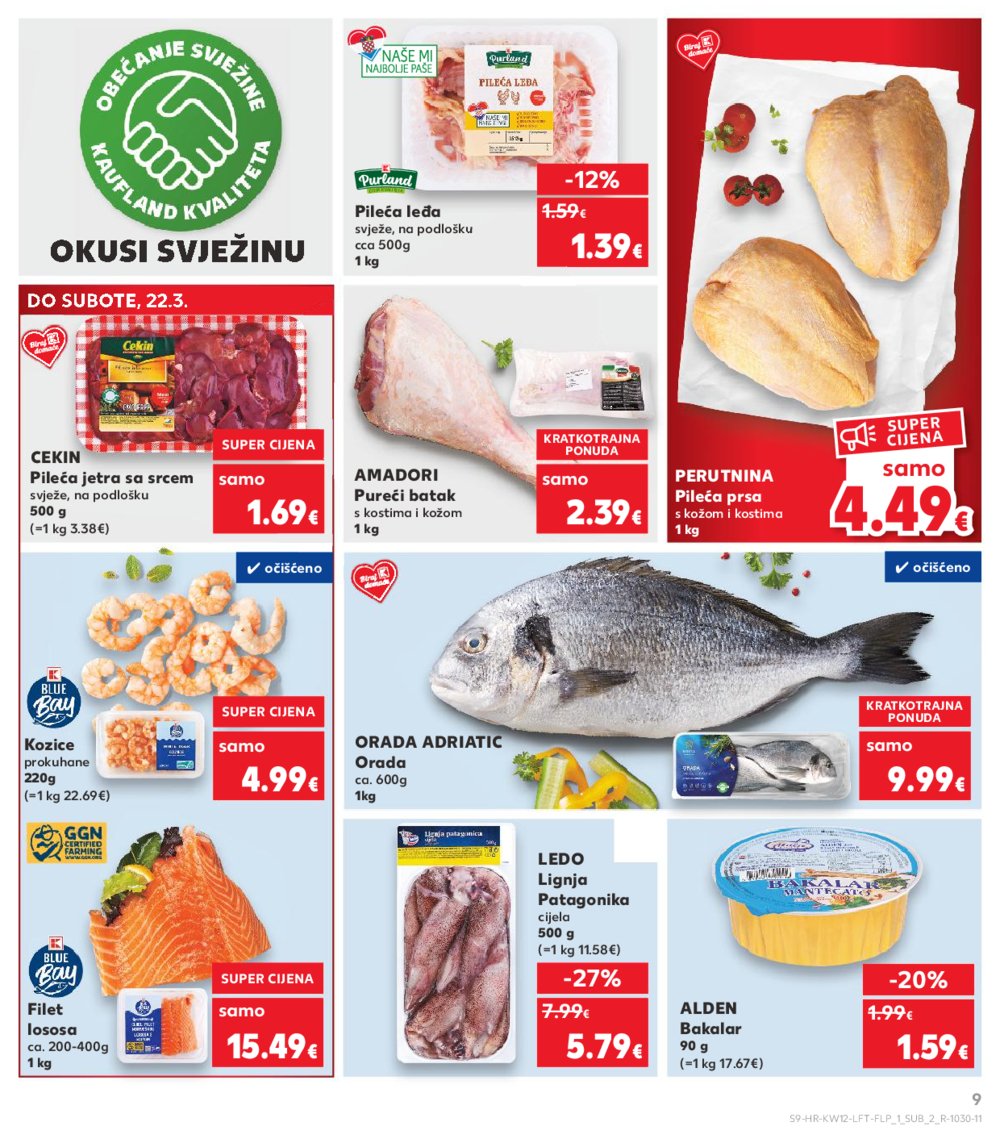 Kaufland katalog Akcija 19.03.-25.03.2025. Odabrane poslovnice