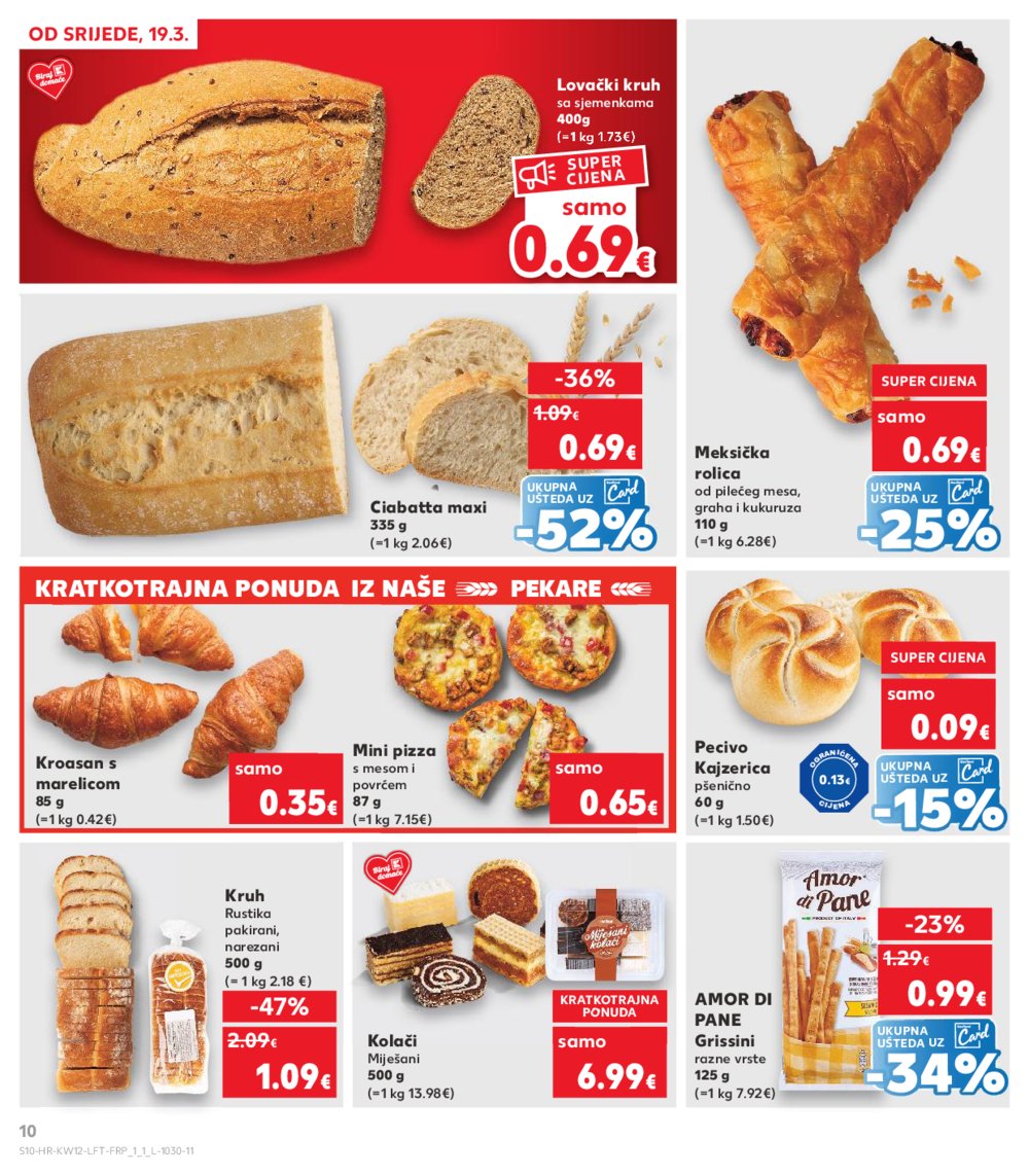 Kaufland katalog Akcija 19.03.-25.03.2025. Odabrane poslovnice