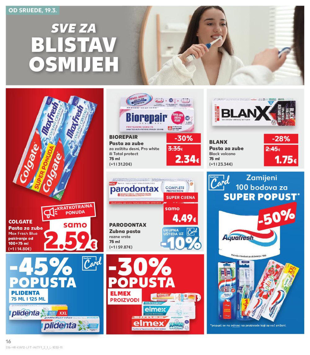 Kaufland katalog Akcija 19.03.-25.03.2025. VG, Ro, Ma, Vu, Po, Vo i DS