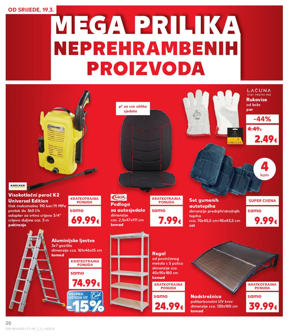 Kaufland katalog Akcija 19.03.-25.03.2025. VG, Ro, Ma, Vu, Po, Vo i DS