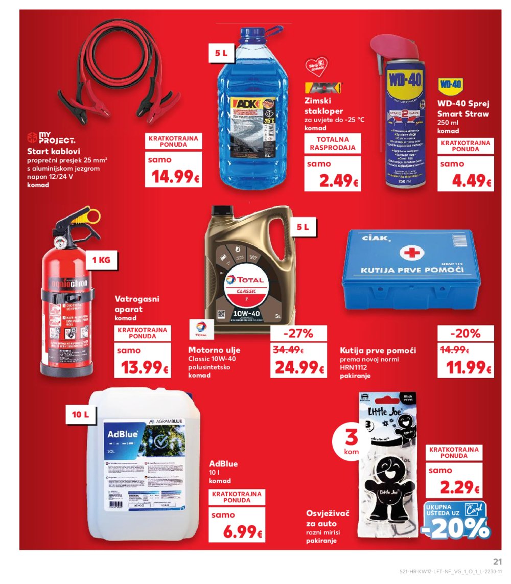 Kaufland katalog Akcija 19.03.-25.03.2025. VG, Ro, Ma, Vu, Po, Vo i DS