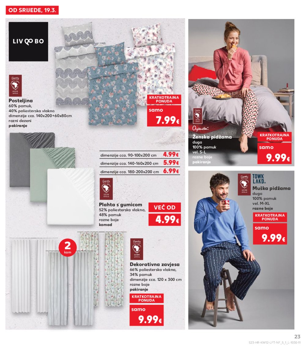 Kaufland katalog Akcija 19.03.-25.03.2025. VG, Ro, Ma, Vu, Po, Vo i DS