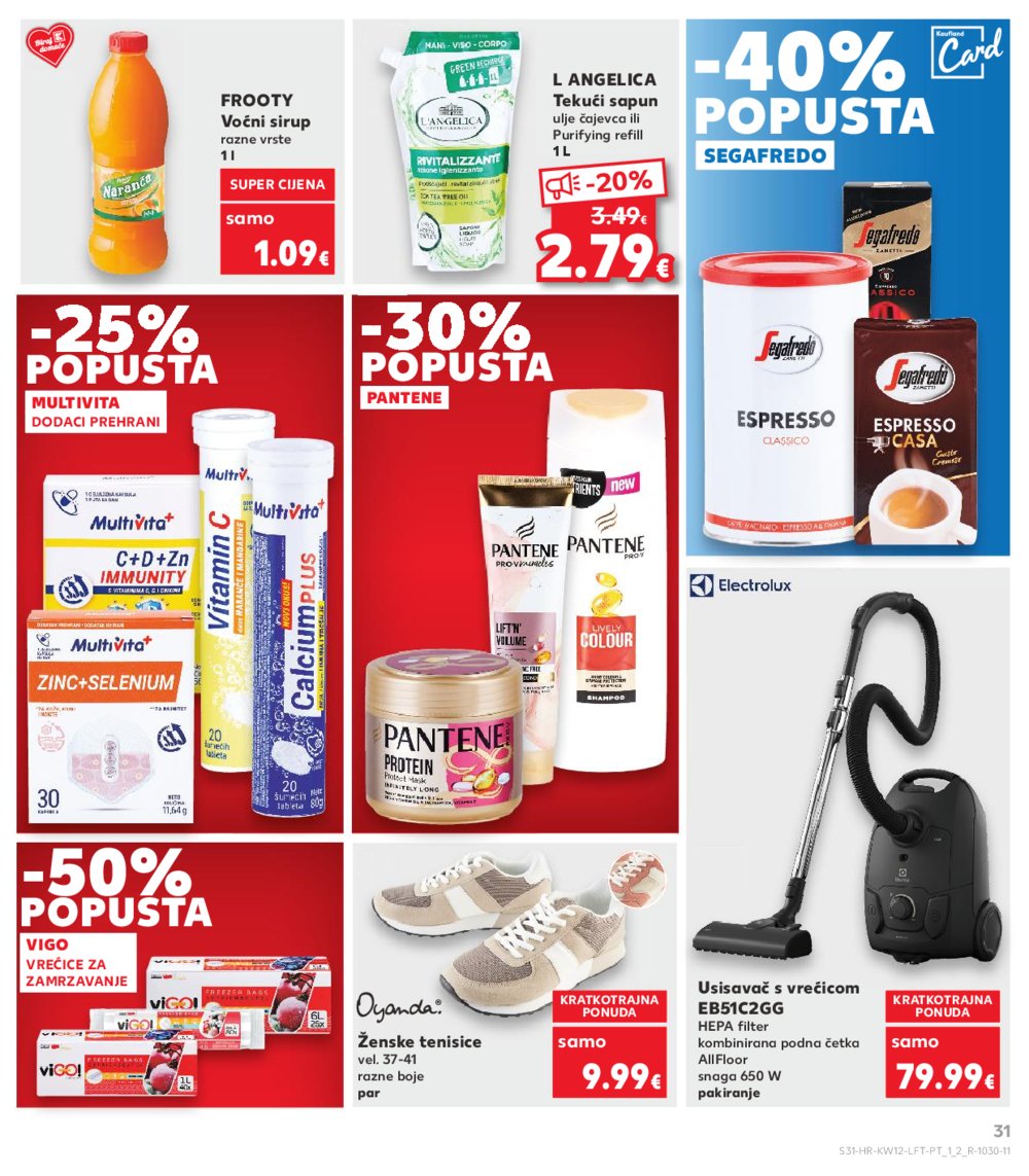 Kaufland katalog Akcija 19.03.-25.03.2025. VG, Ro, Ma, Vu, Po, Vo i DS