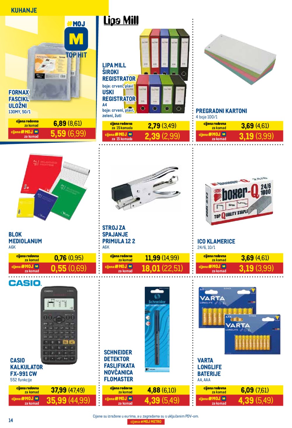 Metro katalog Prehrana i Neprehrana akcija 17.03.-31.03.2025.