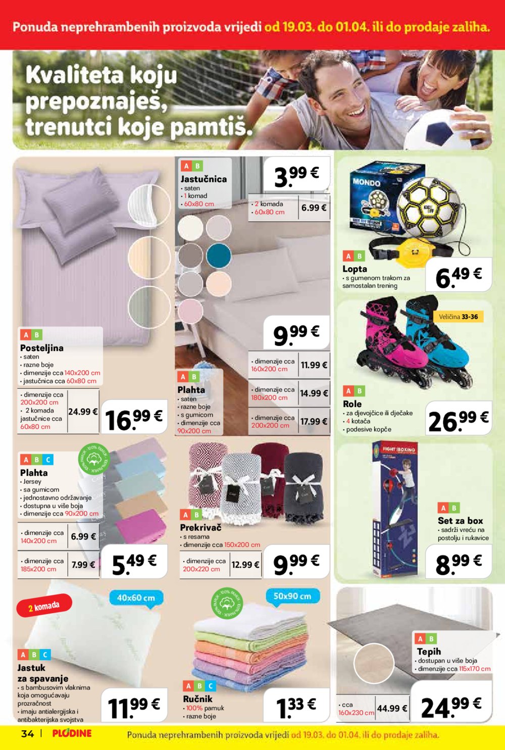 Plodine katalog Akcija 19.03.-25.03.2025.