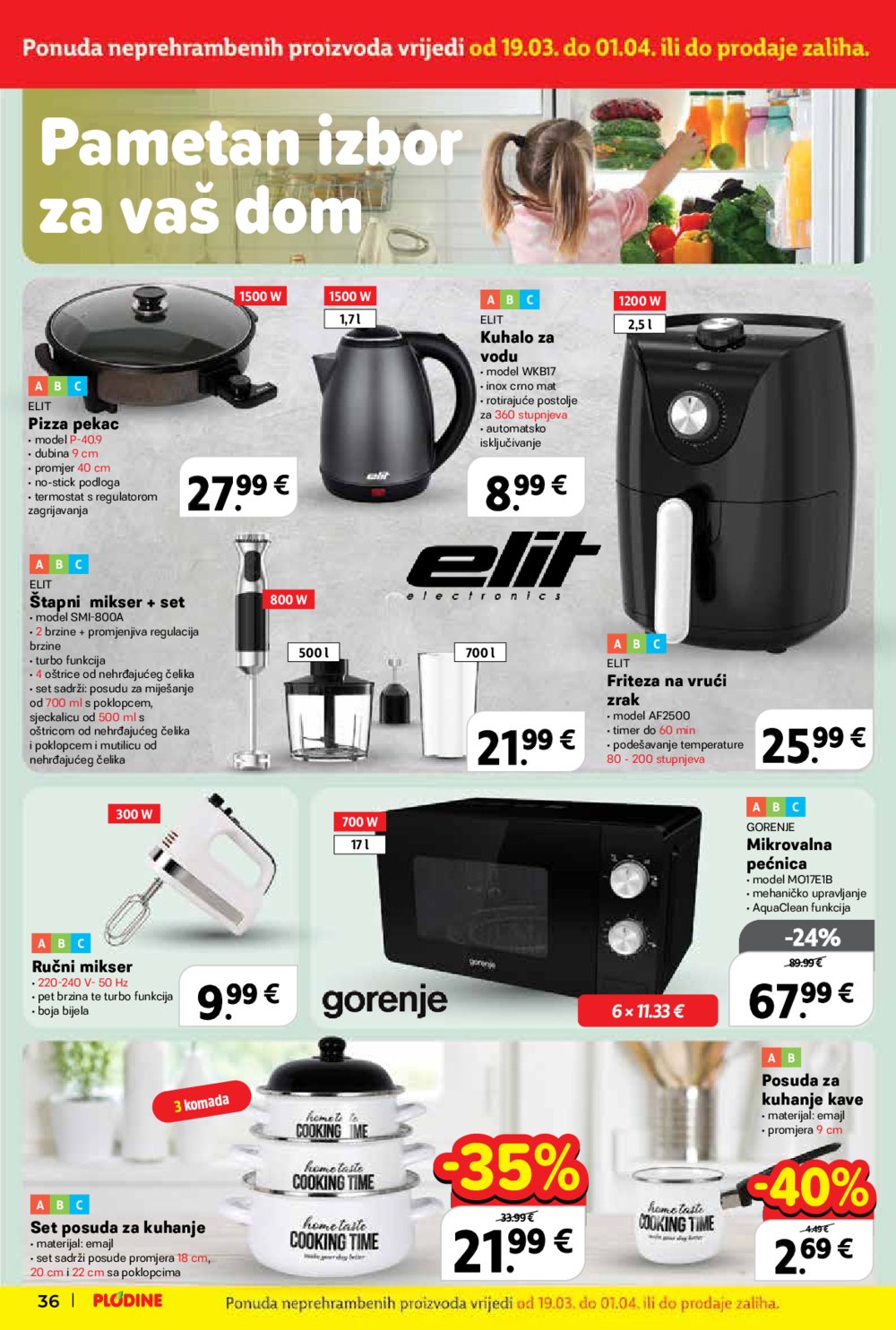 Plodine katalog Akcija 19.03.-25.03.2025.