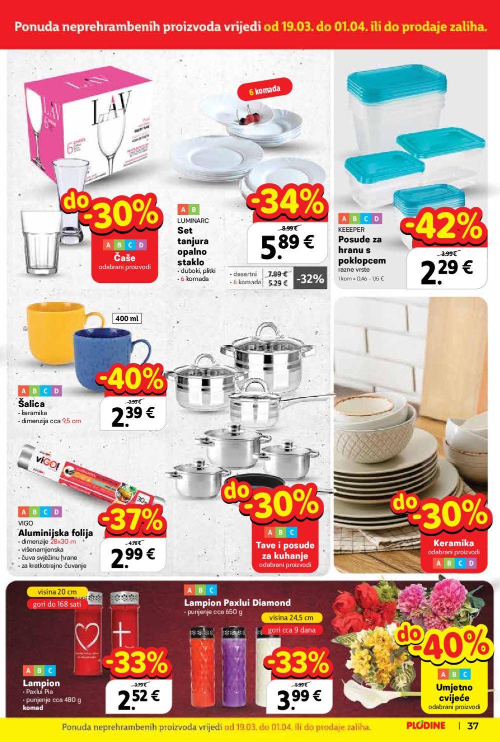 Plodine katalog Akcija 19.03.-25.03.2025.