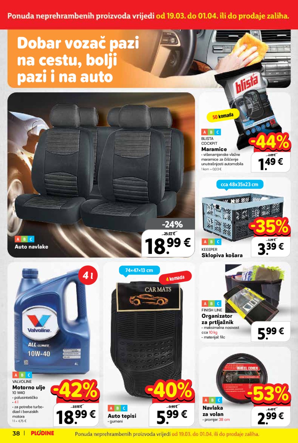 Plodine katalog Akcija 19.03.-25.03.2025.