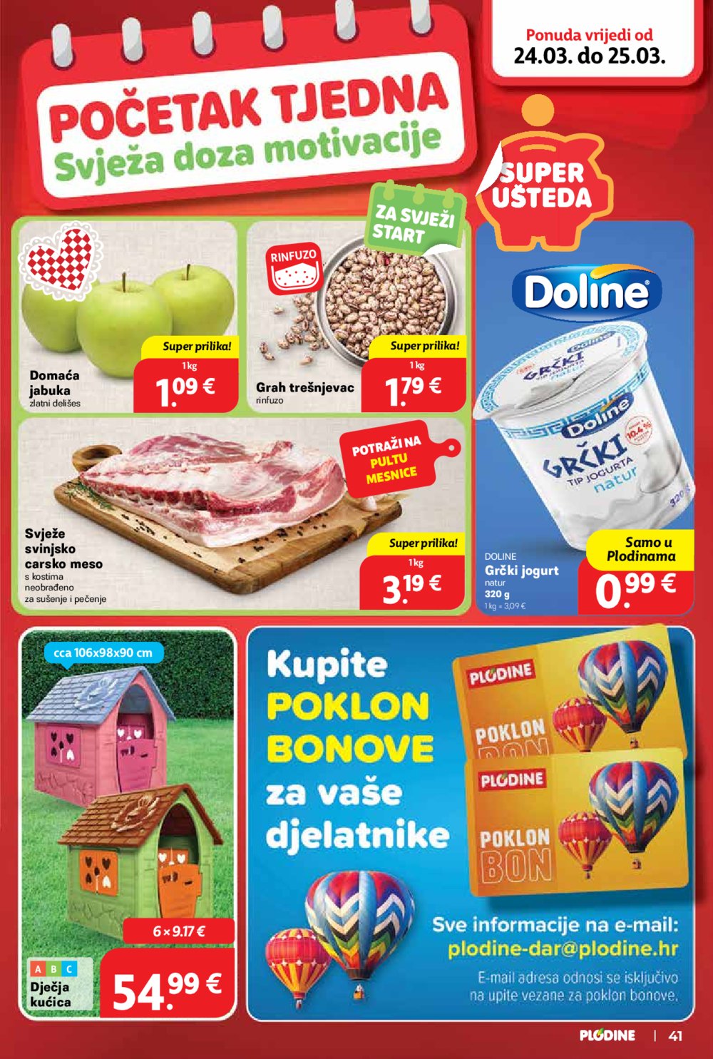 Plodine katalog Akcija 19.03.-25.03.2025.