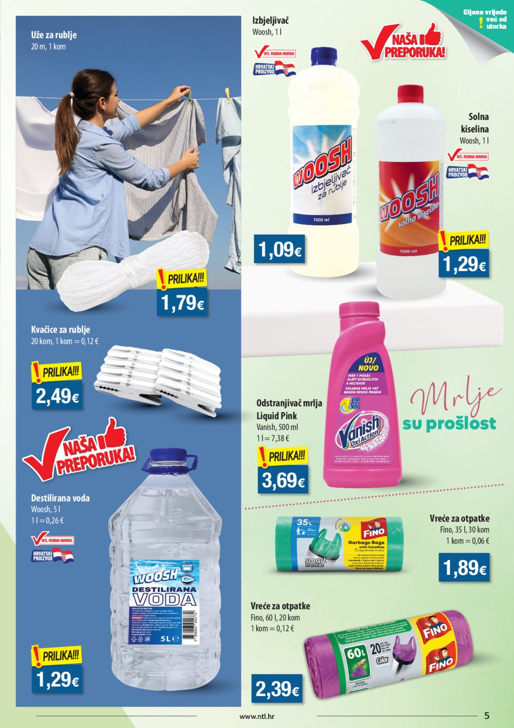 NTL Katalog Akcija 26.03.-01.04.2025. Istok