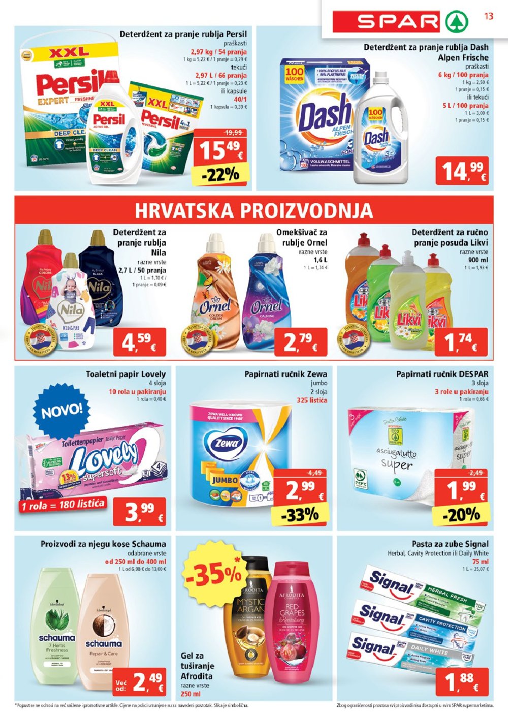 SPAR katalog Akcija 26.03.-01.04.2025.