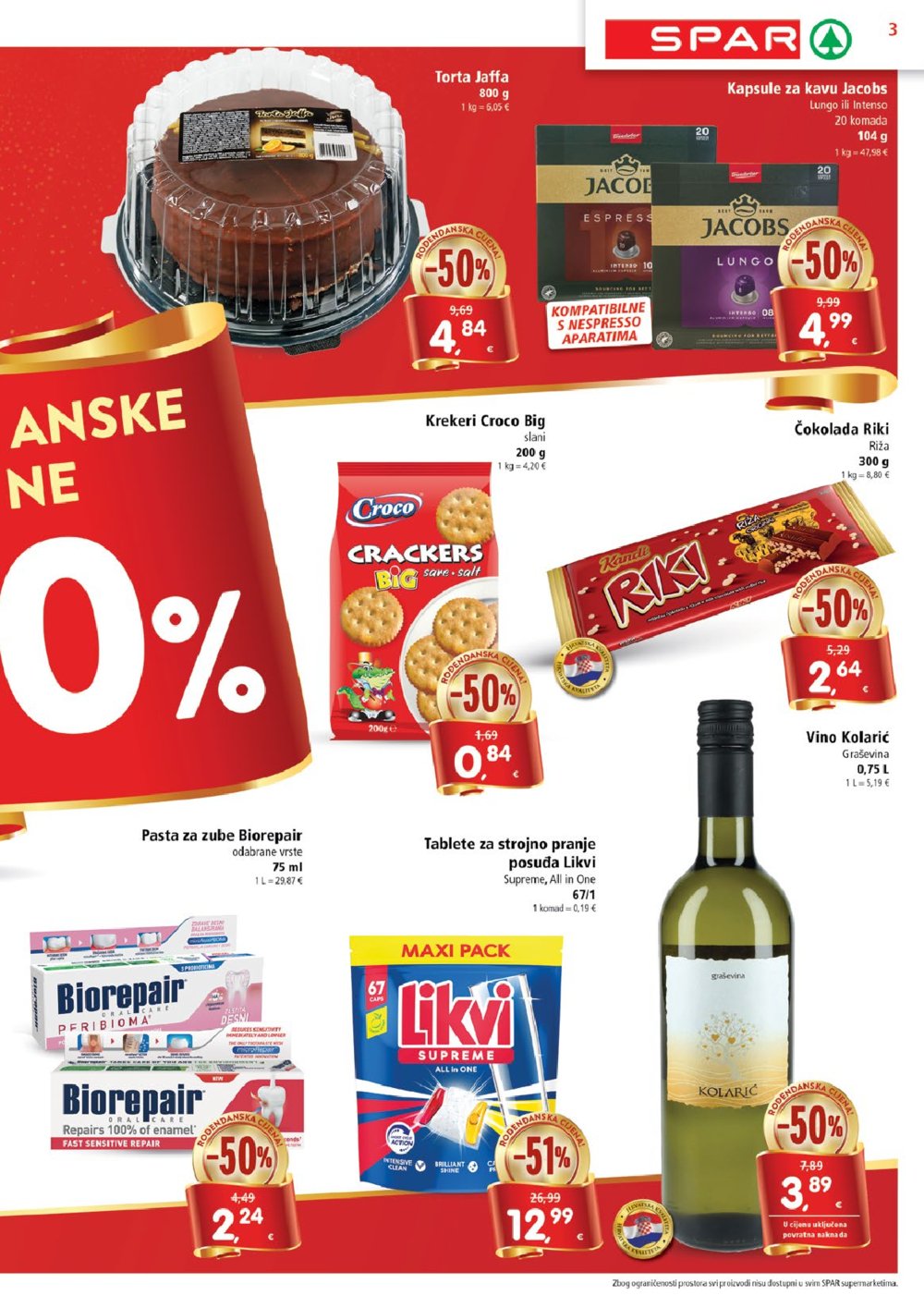 SPAR katalog Akcija 26.03.-01.04.2025.