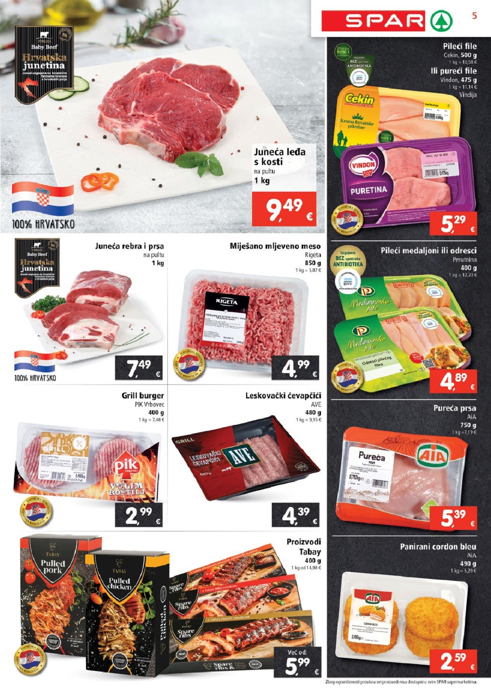 SPAR katalog Akcija 26.03.-01.04.2025.