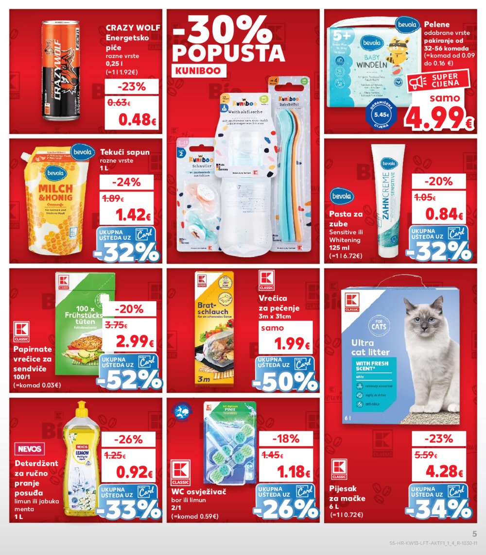 Kaufland katalog Akcija 26.03.-01.04.2025. VG, Ro, Ma, VU, Po, Vo, DS