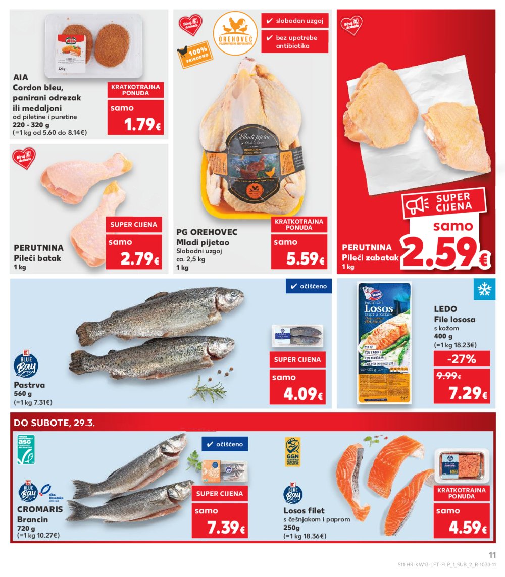 Kaufland katalog Akcija 26.03.-01.04.2025. VG, Ro, Ma, VU, Po, Vo, DS