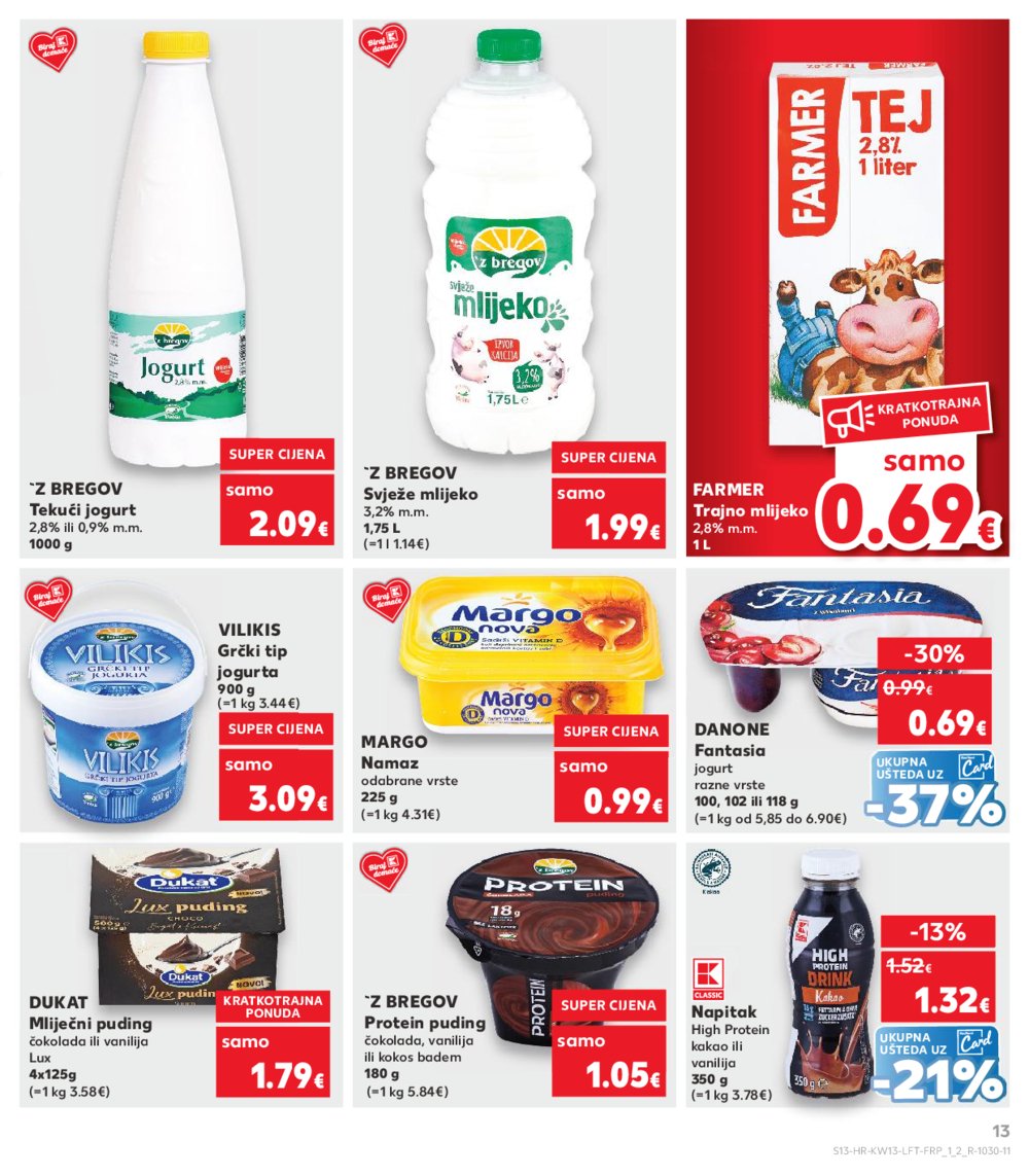 Kaufland katalog Akcija 26.03.-01.04.2025. VG, Ro, Ma, VU, Po, Vo, DS