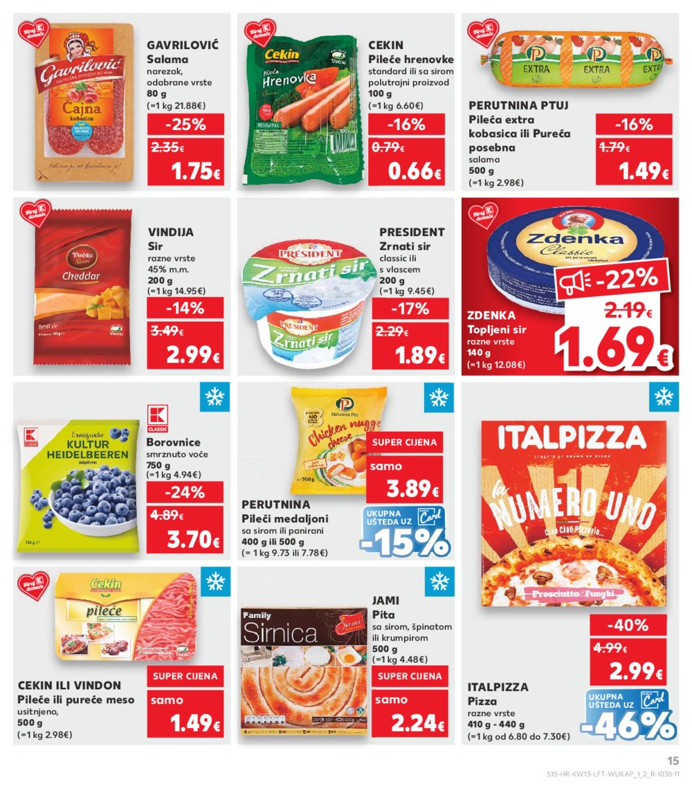 Kaufland katalog Akcija 26.03.-01.04.2025. VG, Ro, Ma, VU, Po, Vo, DS