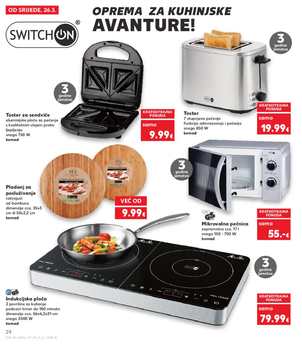 Kaufland katalog Akcija 26.03.-01.04.2025. VG, Ro, Ma, VU, Po, Vo, DS