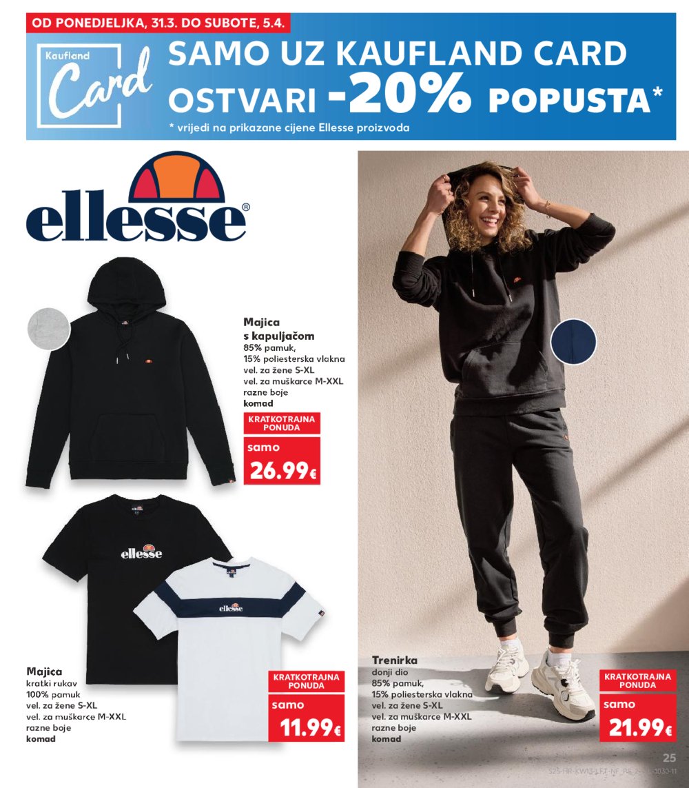 Kaufland katalog Akcija 26.03.-01.04.2025. VG, Ro, Ma, VU, Po, Vo, DS