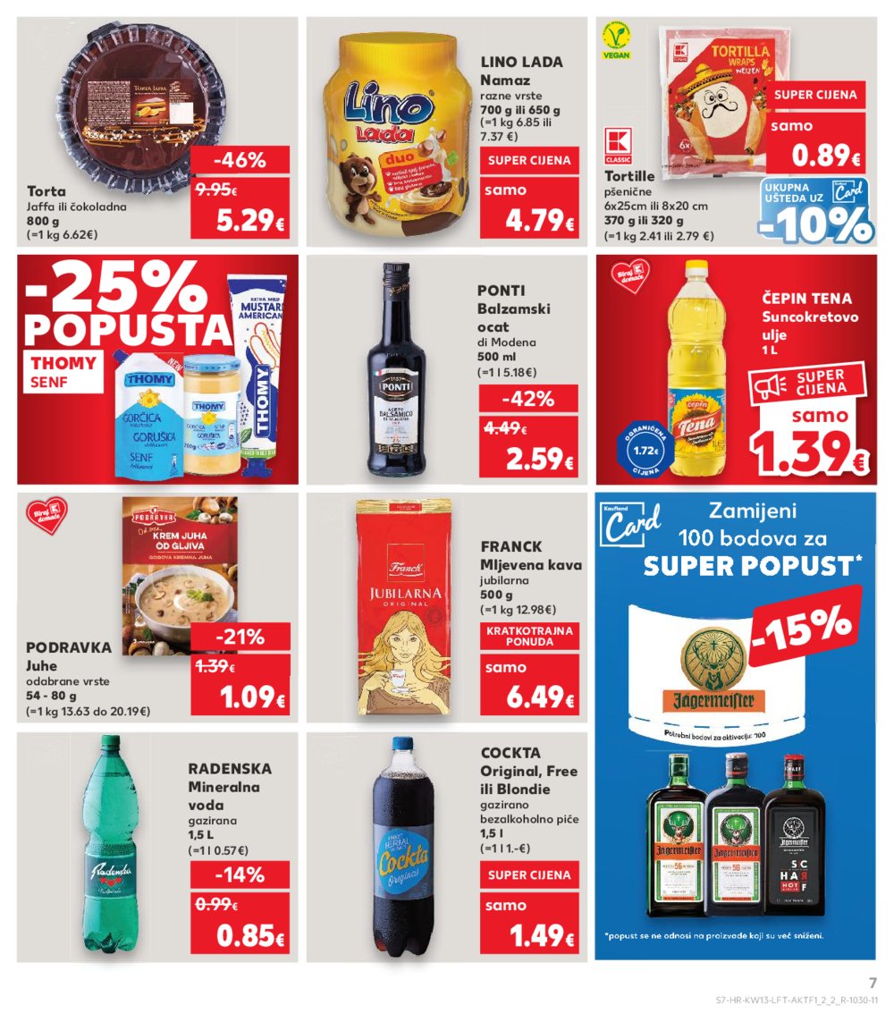 Kaufland katalog Akcija 26.03.-01.04.2025. VG, Ro, Ma, VU, Po, Vo, DS