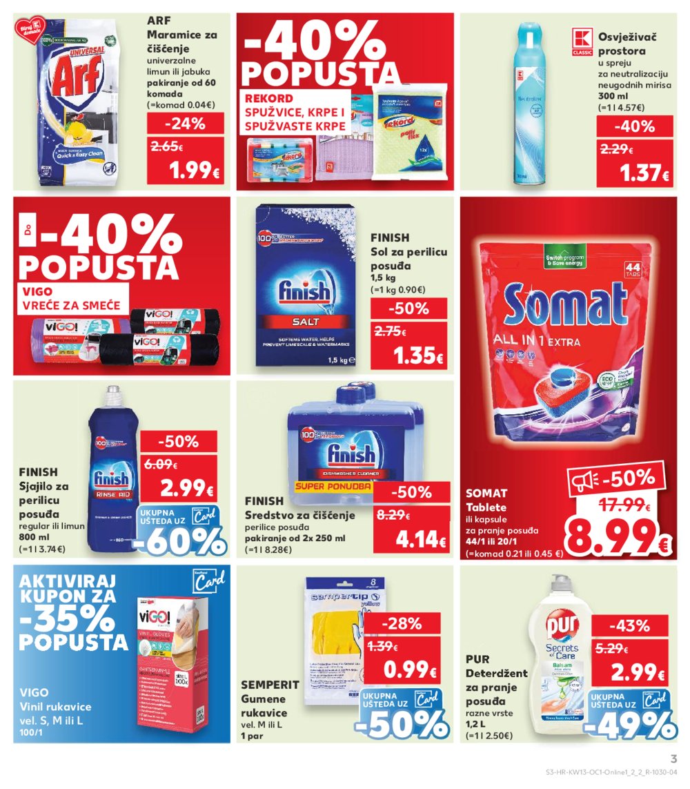 Kaufland katalog Kaufland Marke 26.03.-01.04.2025. Odabrane poslovnice