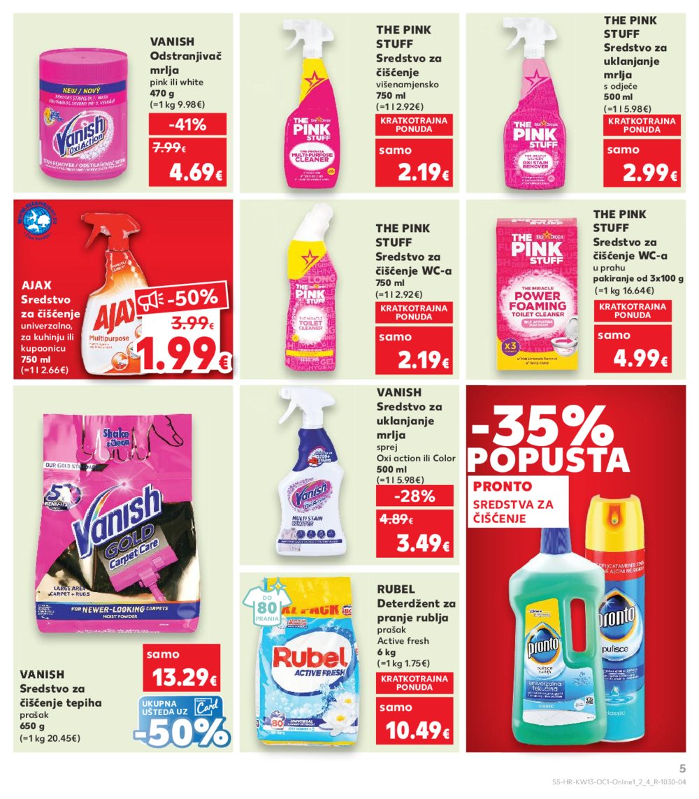 Kaufland katalog Kaufland Marke 26.03.-01.04.2025. Odabrane poslovnice