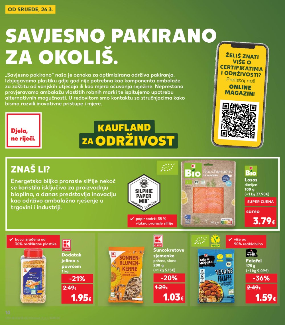 Kaufland katalog Kaufland Marke 26.03.-01.04.2025. Odabrane poslovnice
