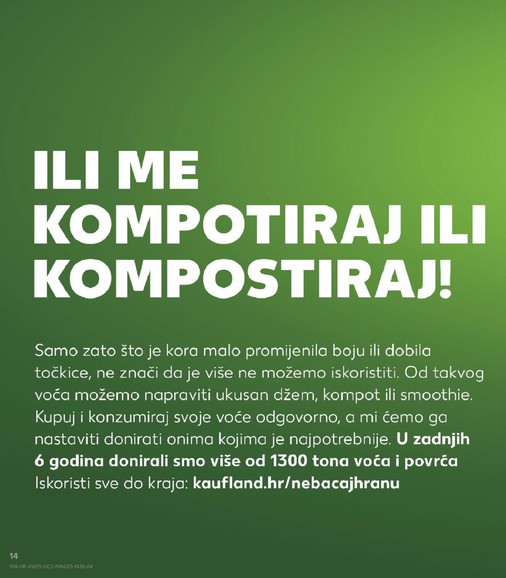 Kaufland katalog Kaufland Marke 26.03.-01.04.2025. Odabrane poslovnice