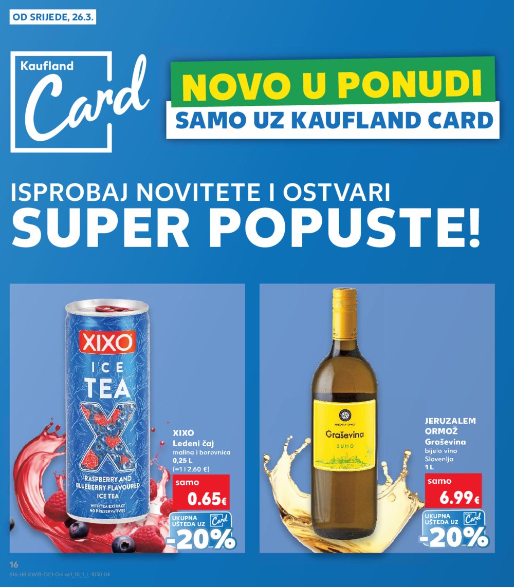 Kaufland katalog Kaufland Marke 26.03.-01.04.2025. Odabrane poslovnice