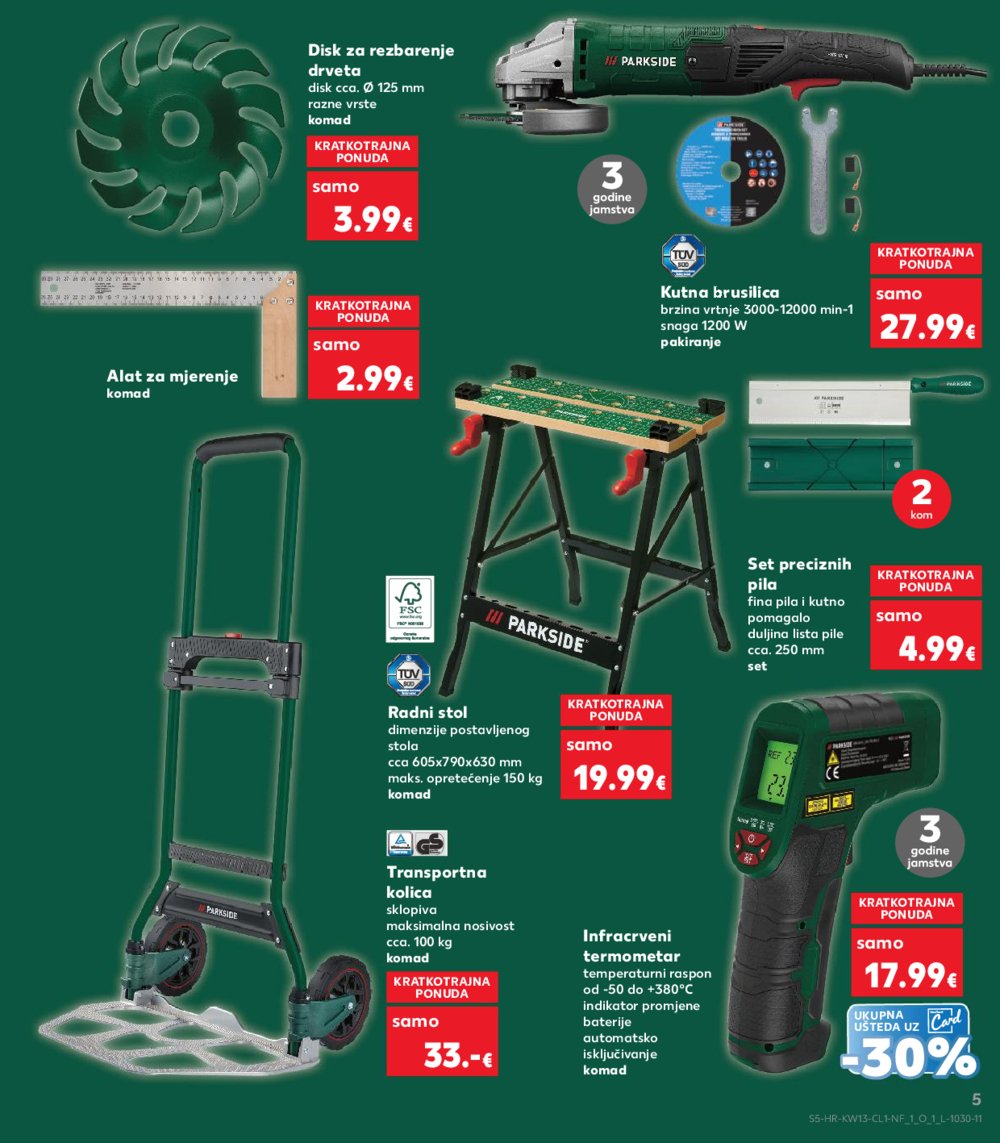Kaufland katalog Neprehrambenih proizvoda 26.03.-01.04.2025. Odabrane poslovnice