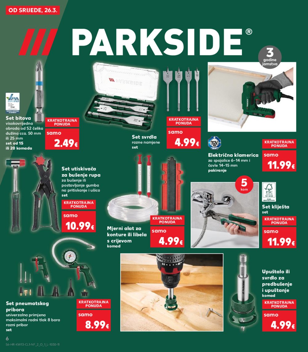 Kaufland katalog Neprehrambenih proizvoda 26.03.-01.04.2025. Odabrane poslovnice