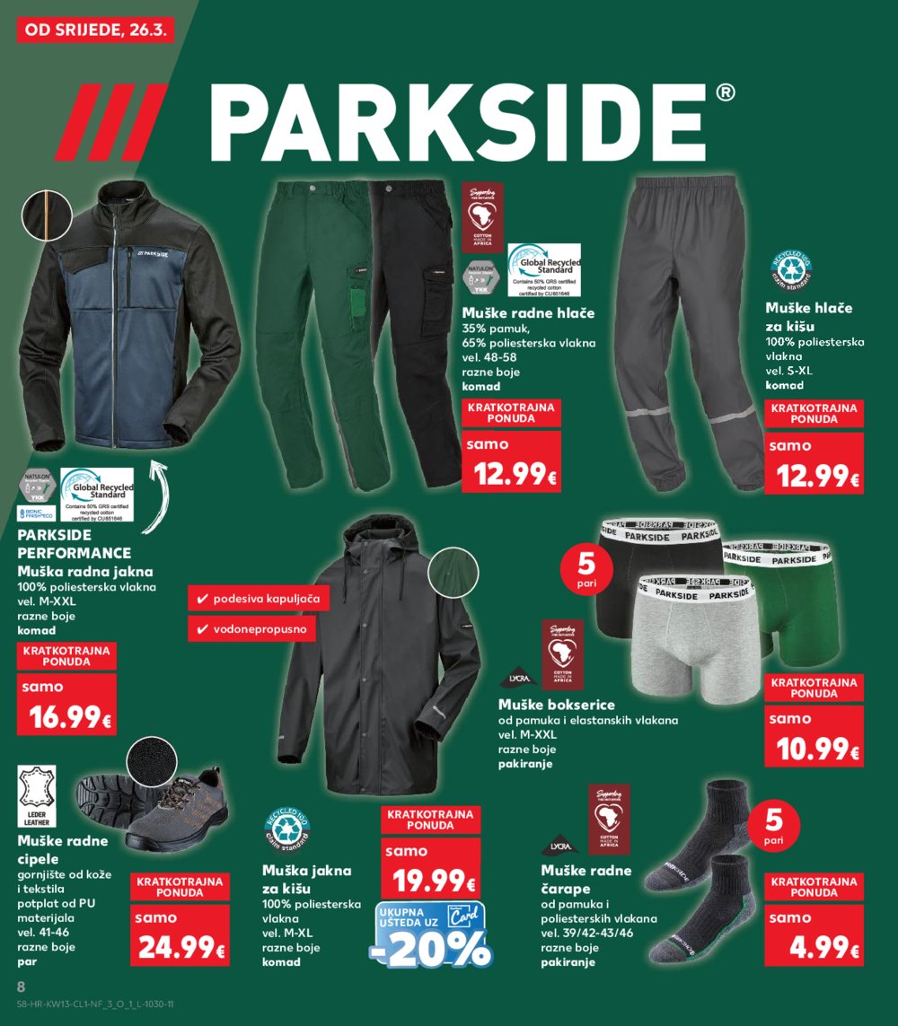 Kaufland katalog Neprehrambenih proizvoda 26.03.-01.04.2025. Odabrane poslovnice