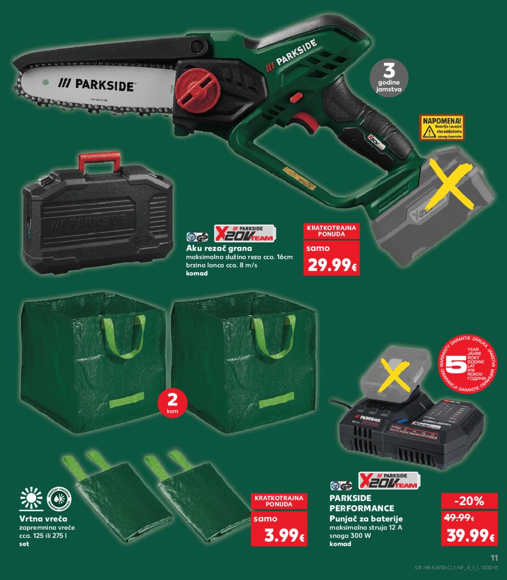 Kaufland katalog Neprehrambenih proizvoda 26.03.-01.04.2025. Odabrane poslovnice