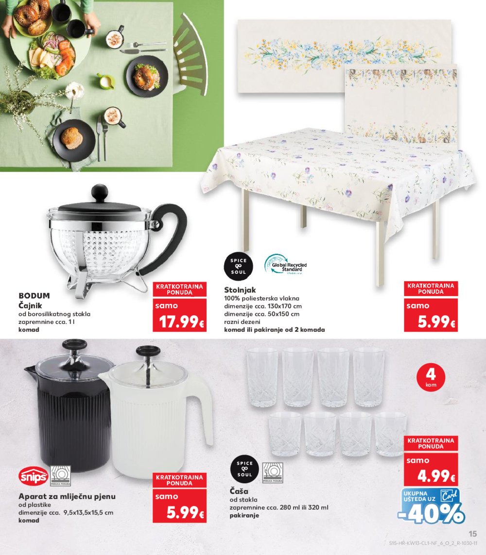 Kaufland katalog Neprehrambenih proizvoda 26.03.-01.04.2025. Odabrane poslovnice