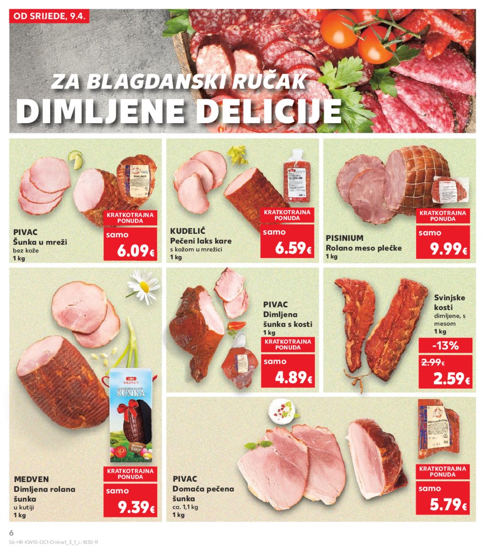 Kaufland katalog Kaufland Marke 09.04.-15.04.2025. Odabrane poslovnice