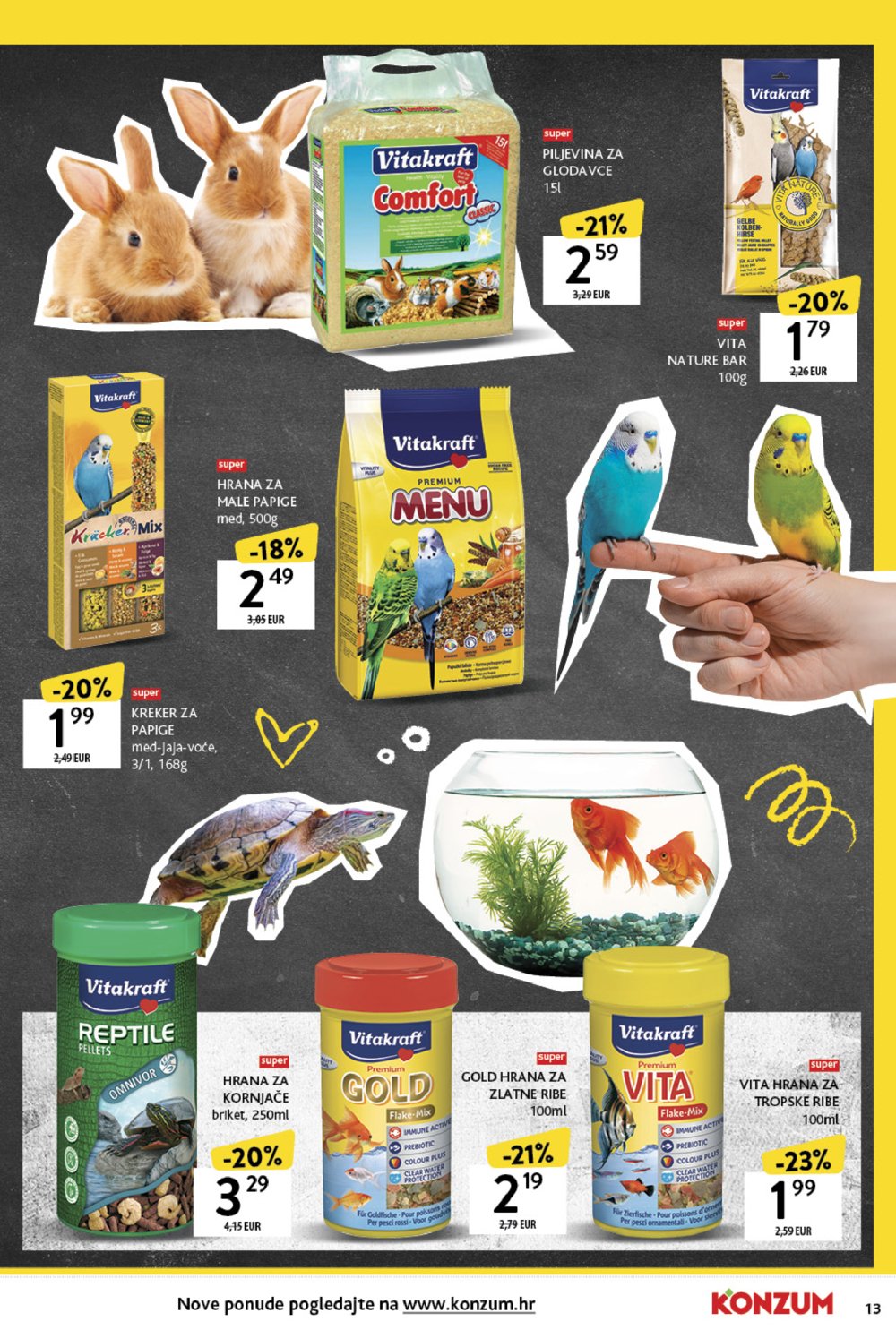 Konzum katalog Ljubimci 07.04.-27.04.2025.
