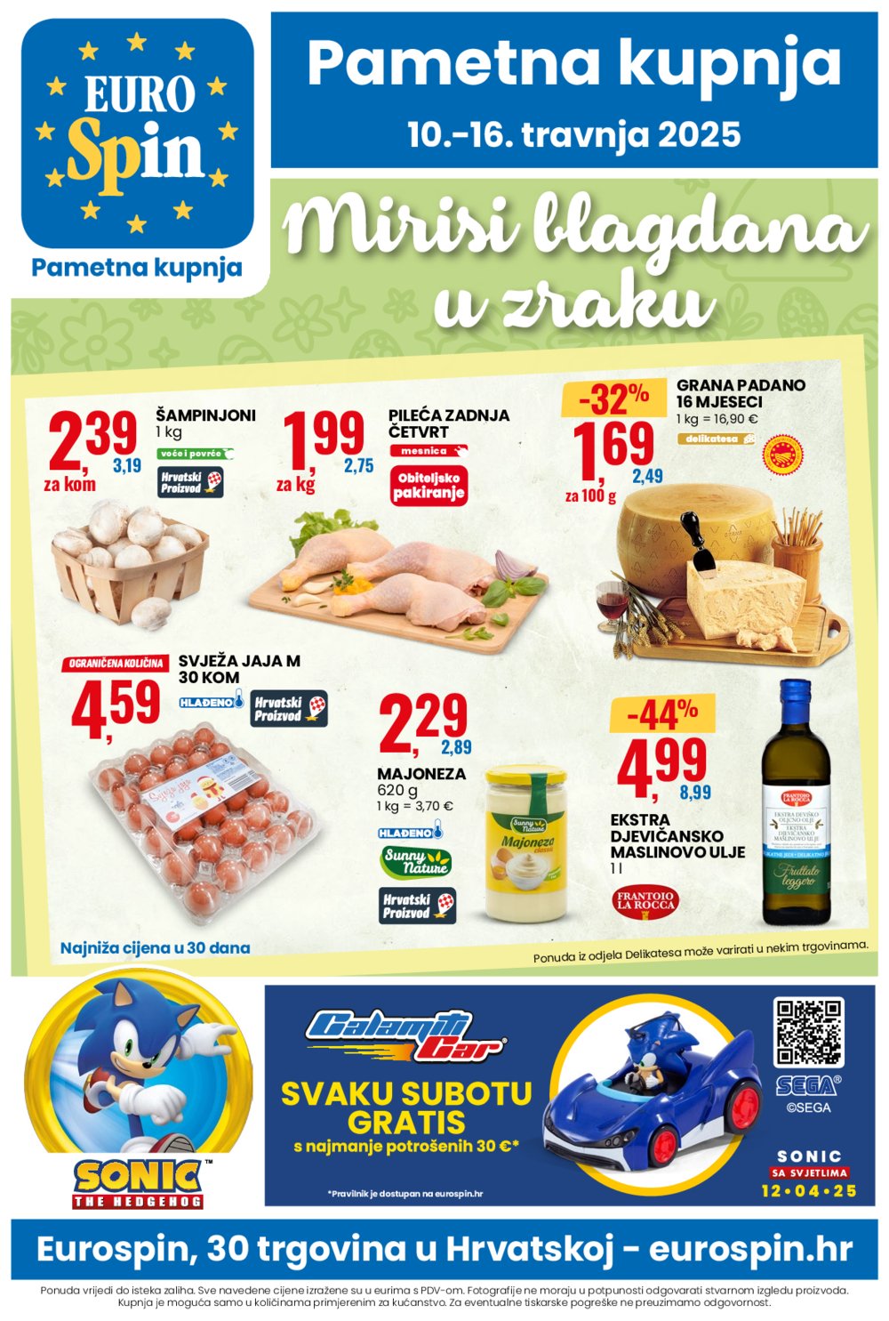 Eurospin katalog Akcija 10.04.-16.04.2025.