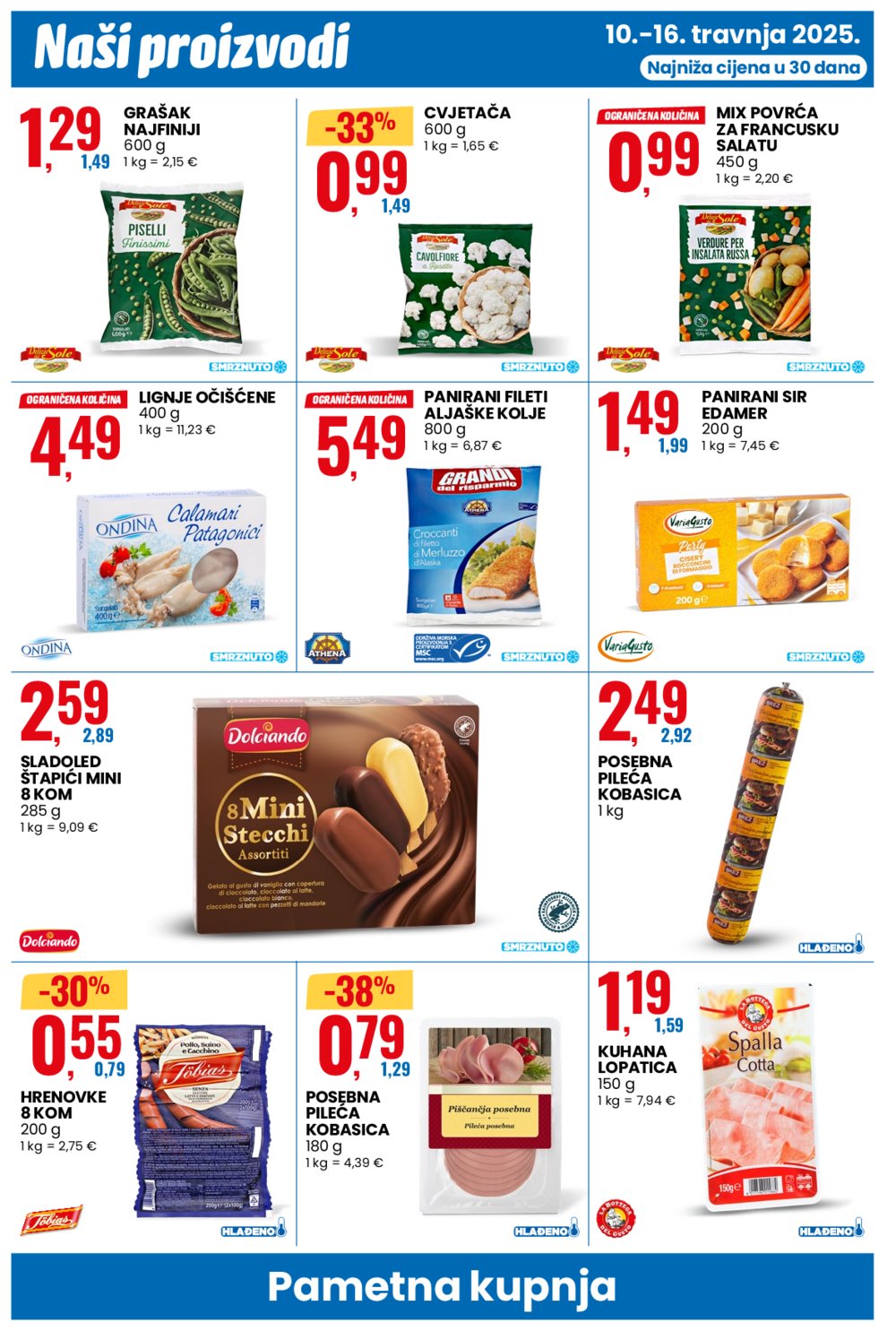 Eurospin katalog Akcija 10.04.-16.04.2025.