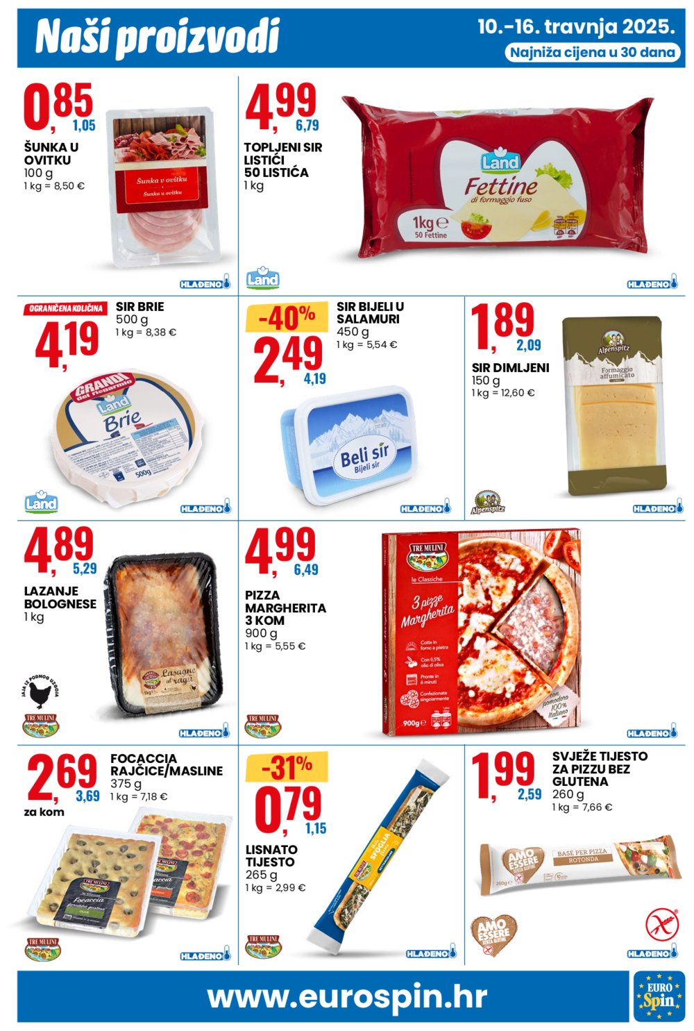 Eurospin katalog Akcija 10.04.-16.04.2025.