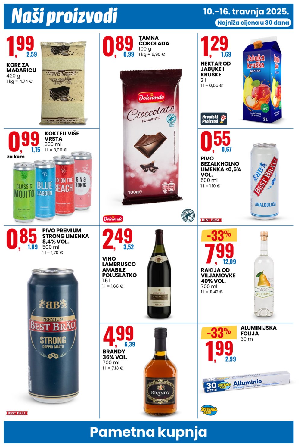 Eurospin katalog Akcija 10.04.-16.04.2025.